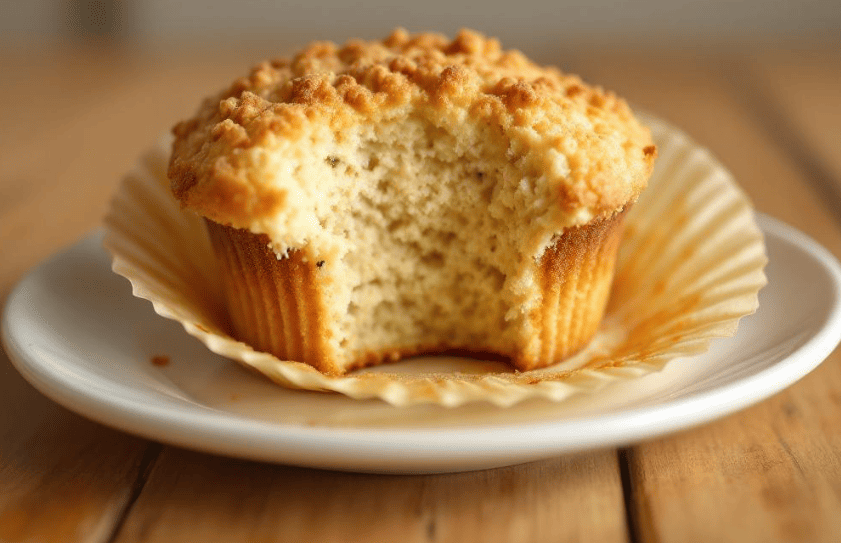 Freshly baked muffins using gluten free muffin mix